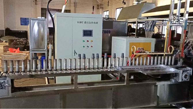 Automatic brazing quenching - body production line