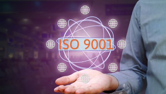 Quality management System Certificate iso9001